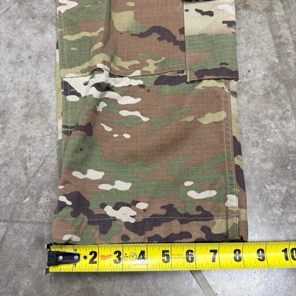 Vintage Military Issued Multi Camo Cargo Combat Trousers 34x29 - Picture 6 of 6